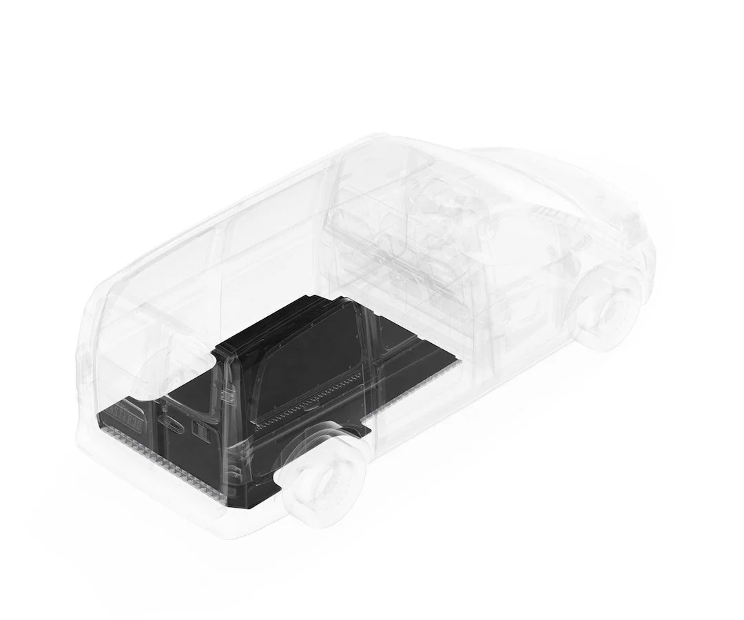 111-043-7621 – LEGEND FLEET Van Liner Kit, With AutoMat Bar Cargo Area Liner And Aluminum Door Sill Protector